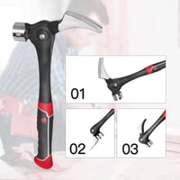 Sakerplus Multifunctional Magnetic Claw Hammer Tool