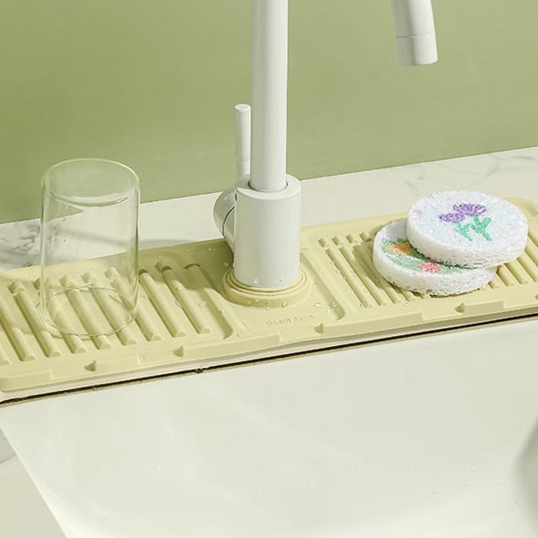 Sloped Draining Splash Guard Mat