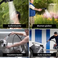 Tragbare, wiederaufladbare Camping-Duschpumpe