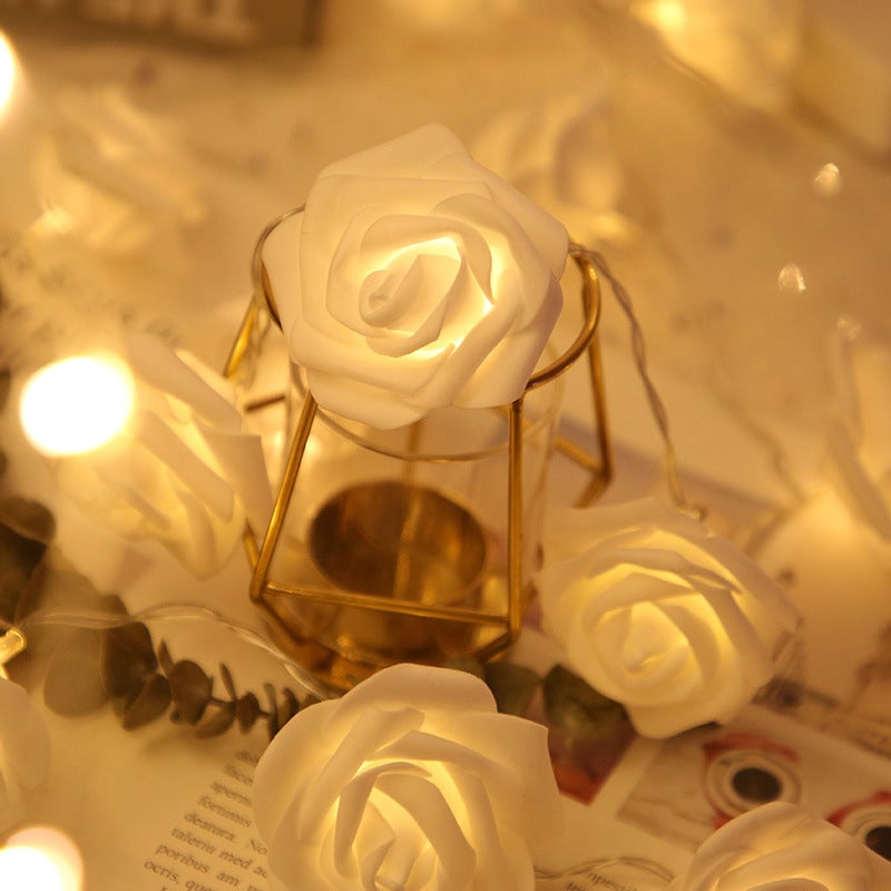 Guirlande lumineuse LED roses