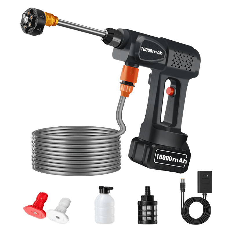 6-in-1-Sprühdüse Autowaschwasserpistole