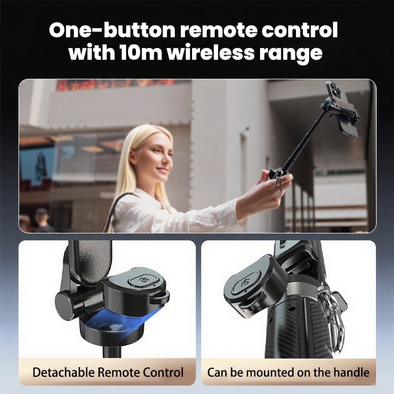 Mini Size 4-in-1 Multifunctional Selfie Stick