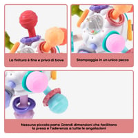 Giocattoli sensoriali per la dentizione dei bambini