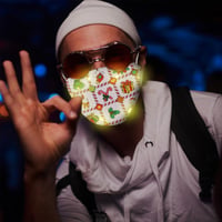 LED oplichtend kerstmasker