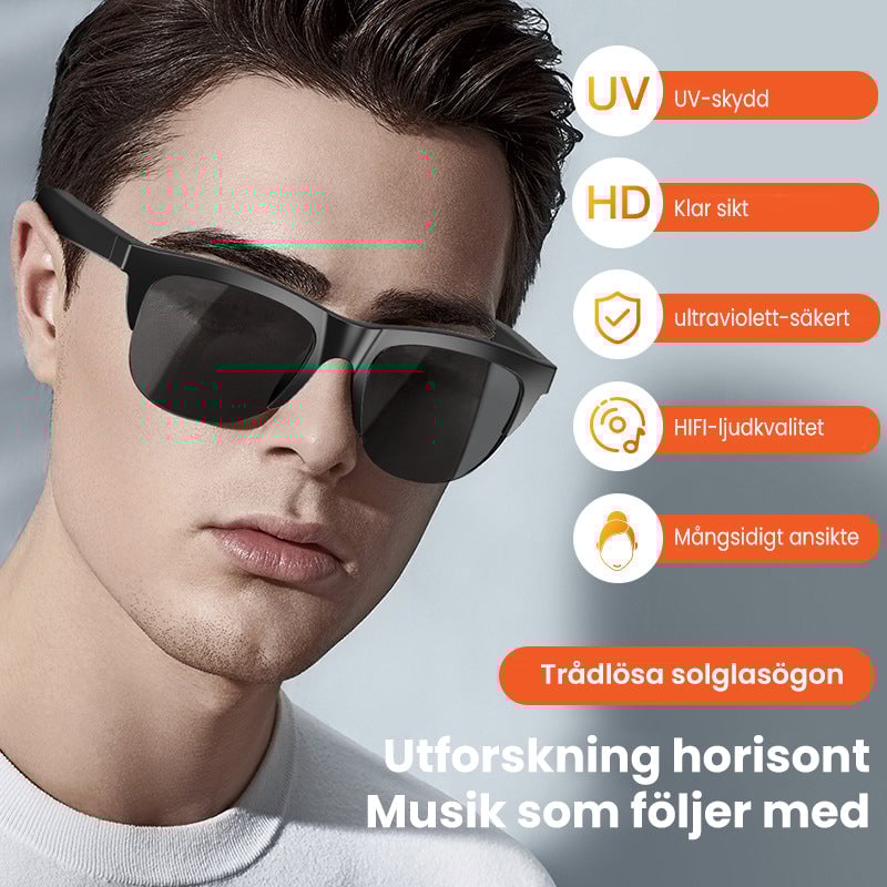 2024 Uppgradera Bluetooth-solglasögon