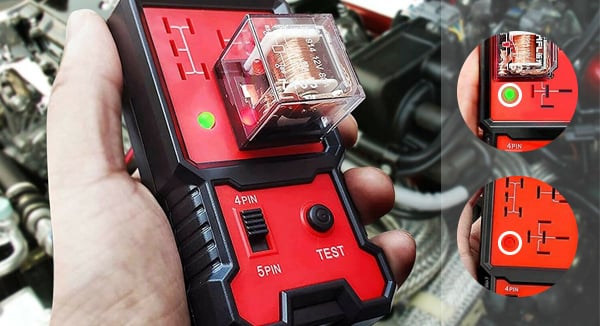 Testing Auto Relay Portable Automotive Relay Tester