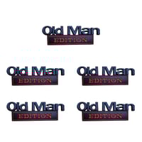 Old Man Edition Car Badge
