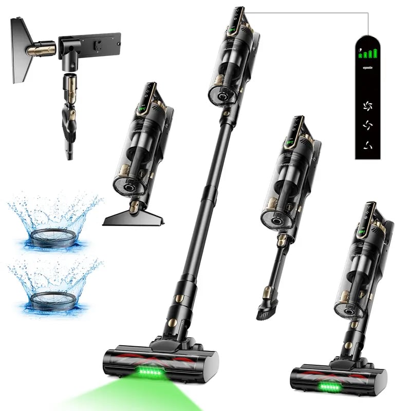 Kexon™ Self-Standing Cordless Stick Vacuum Cleaner