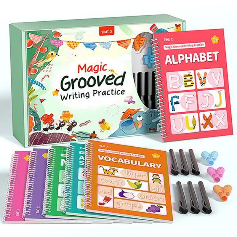 Reusable Grooved Handwriting Workbook