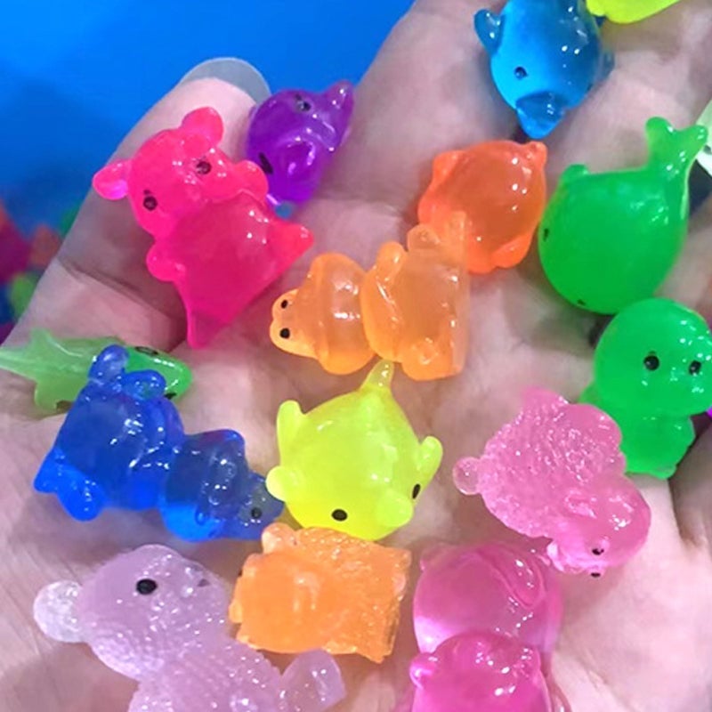 Mini-Tierfiguren, die im Dunkeln leuchten – Überraschungsbeutel