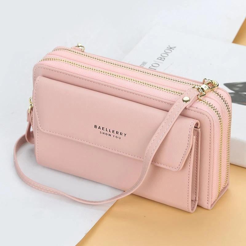Women Small Crossbody Phone Bag, Cluth with Card Slot