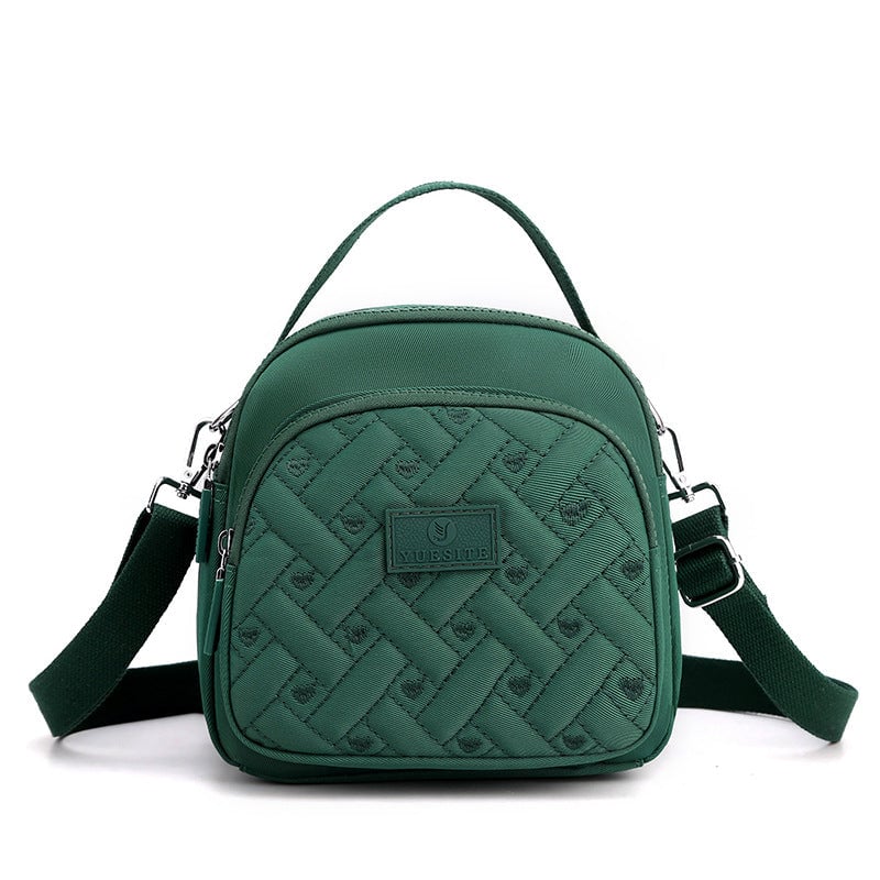 Funktioneller, leichter Nylon-Umhängetasche Mini-Rucksack für Damen