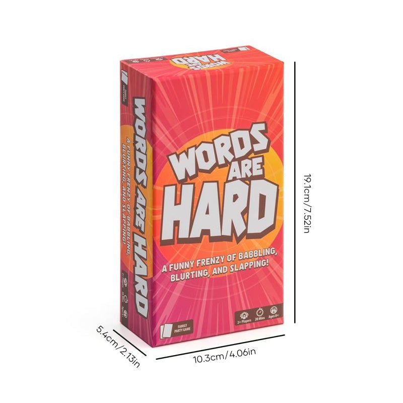 Words Are Hard – Lustiges Kartenspiel für Familienspieleabende und Partys