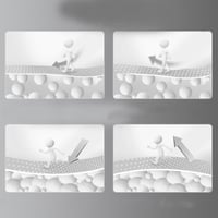 4D-Cloud-Einlegesohle mit hoher Elastizität und Stoßdämpfung