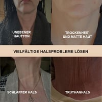Straffende und hebende Halscreme
