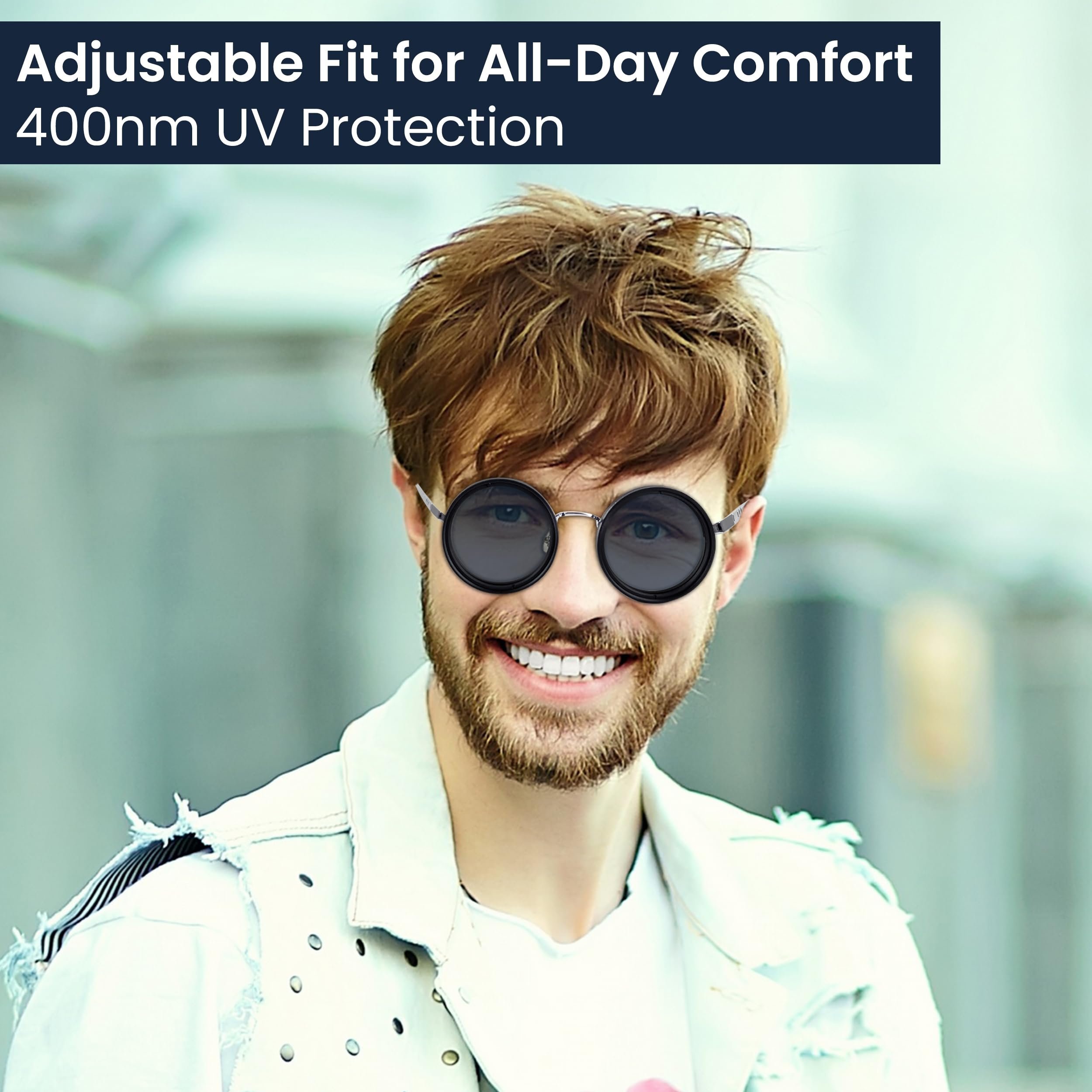 9 Levels Adjustable Sunglasses For Outdoors