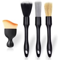 4-Piece Car Interior Cleaning Brush Set