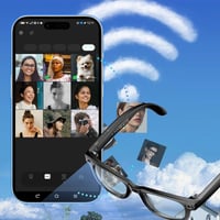 Smart AI Translation Camera Glasses
