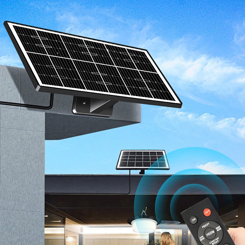 Solar Pendant Light Indoor Outdoor