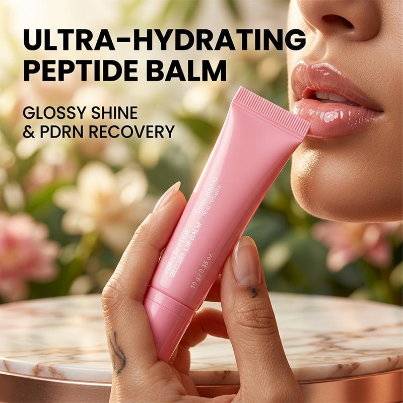 PDRN Peptide Glossy Lip Balm