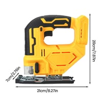 Sakerplus Cordless Brushless Jigsaw with LED