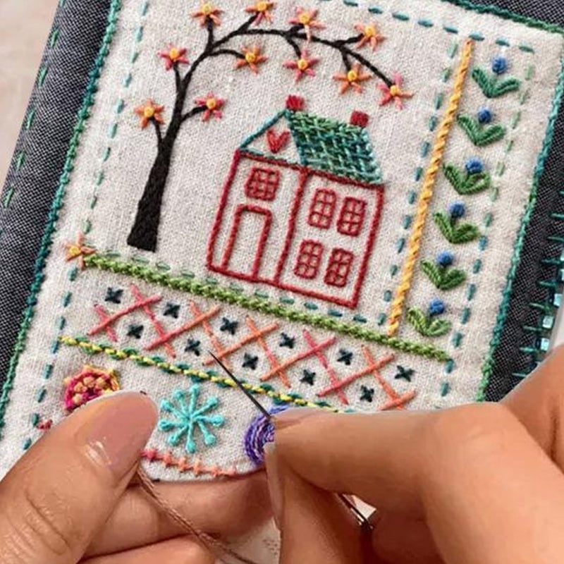 DIY Embroidery Stitch Book