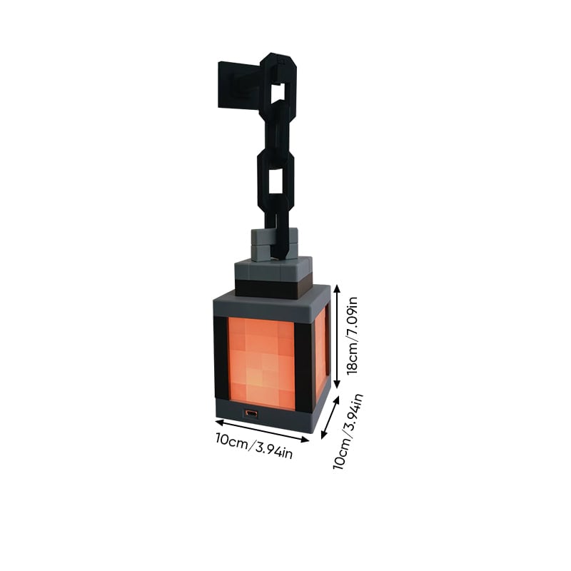 16-Color RGB Funny Pixel Night Lamp