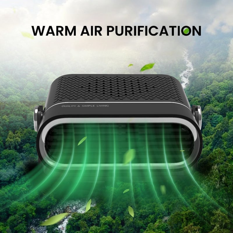 Sakerplus 12V Portable Car Heater Fan