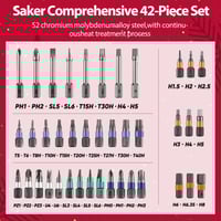 Sakerplus 42 in 1 Magnetic Screwdriver Set-Christmas Version