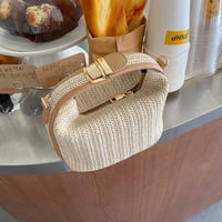Casual Straw Woven Handbag for Women