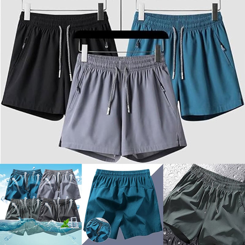 Männer Eis-Seiden-Schnell-Trocknende Freizeit-Shorts