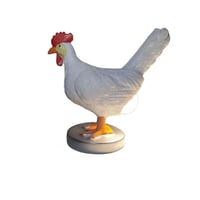 Kreativ Kylling Harpiks Bordlampe