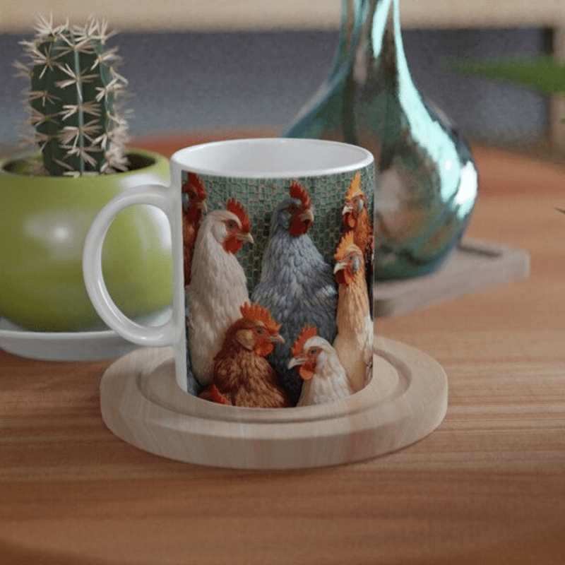 🐓Tazza con pollo 🎁Una buona scelta per il regalo di Natale