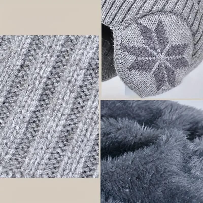 Cozy Knit Winter Beanie & Scarf Set