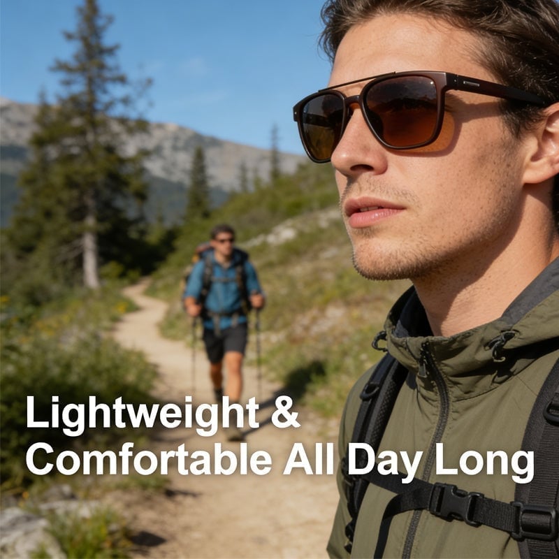 TR90 polarized sunglasses