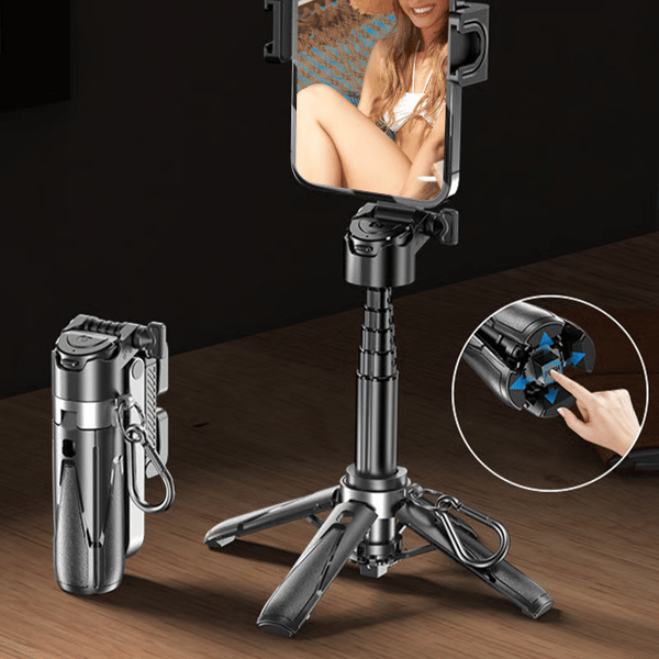 Mini Portable 3-in-1 Selfie Stick