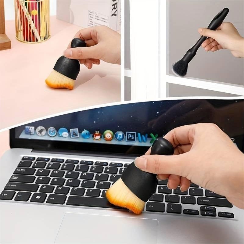4-Piece Car Interior Cleaning Brush Set