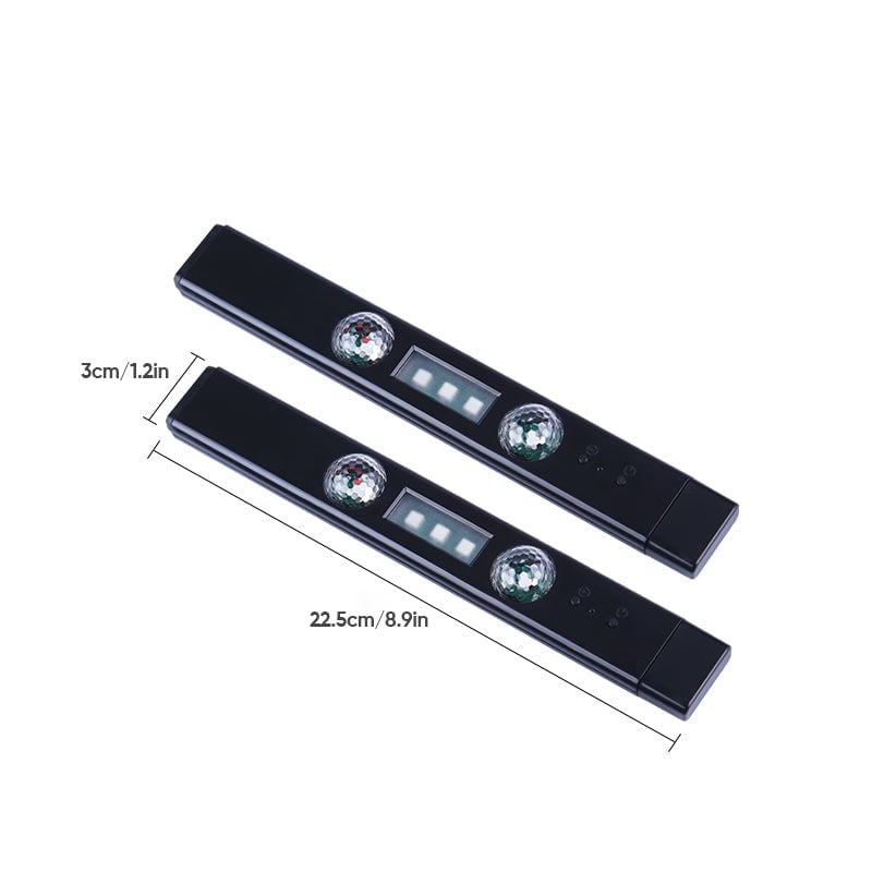 LED-Umgebungslicht zum kabellosen Laden(2 Stück)
