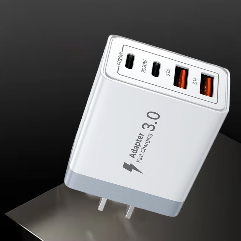 Multi-port mobile phone fast charging head