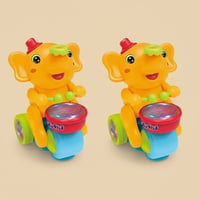 Interactive LED Elephant Toy for Toddlers & Kids with Realistic Sounds