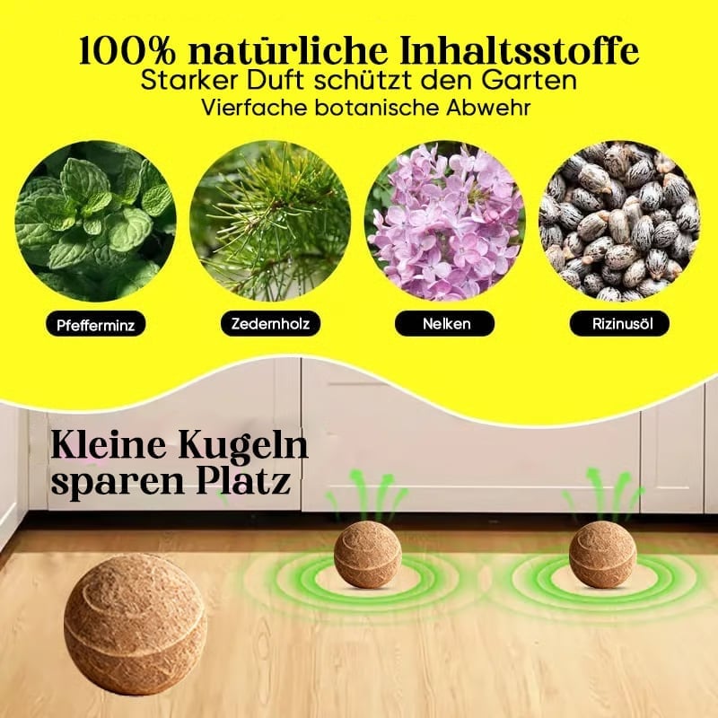 Maus- und Rattenabwehrkugeln