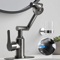1080° Drehbarer Multifunktions-Wasserhahn aus Edelstahl