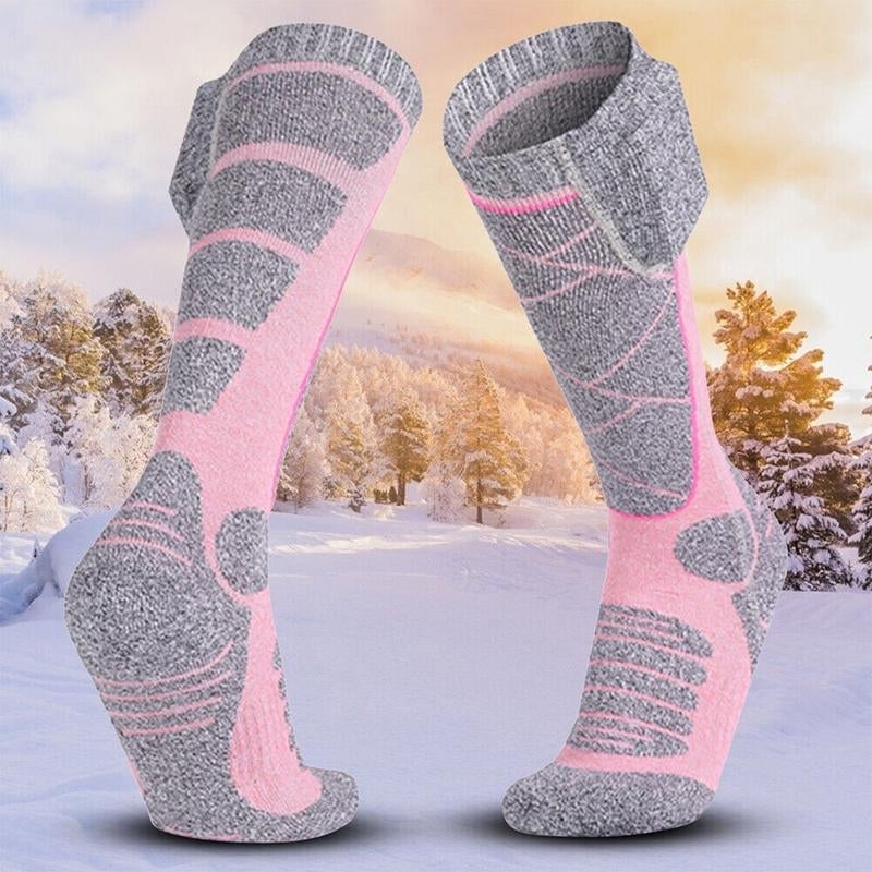USB Heated Socks with 5000mAh Power Bank
