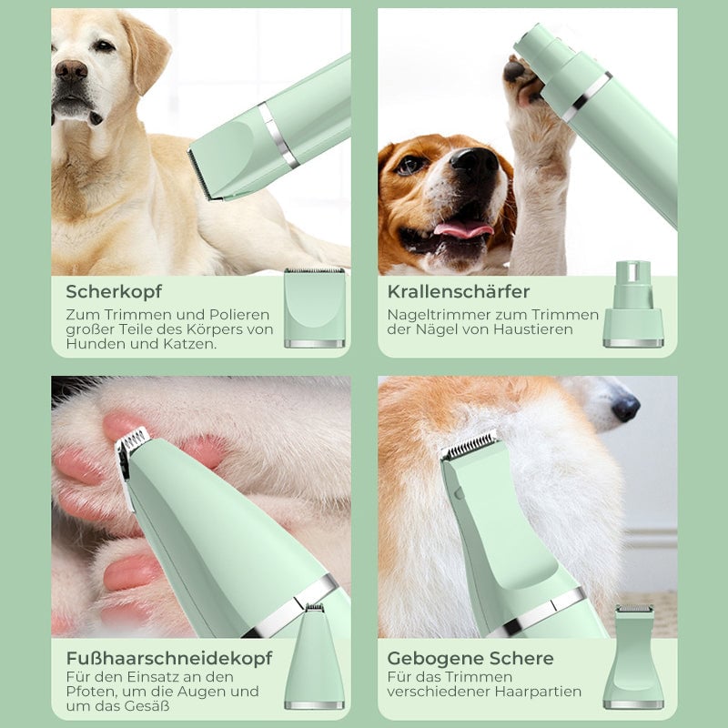 🎉4-in-1 Haustier-Rasierer