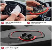 SAKER® Multifunction Car Anti-Slip Mat Auto Phone Holder