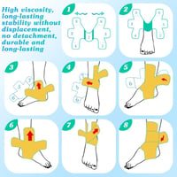 Precut Kinesiology Tape for Ankle