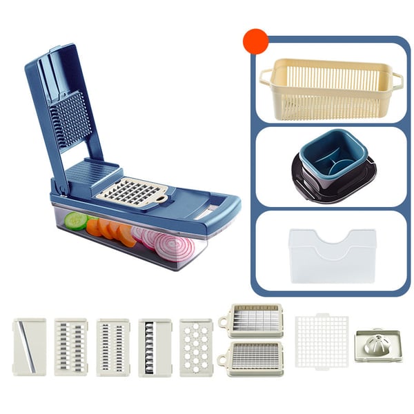 Multifunktionellt grönsaksskärset