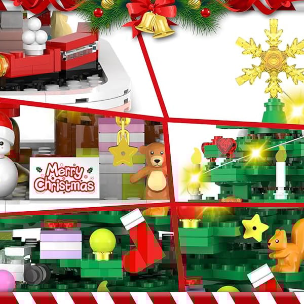 2025 Christmas Tree Building Toy Set