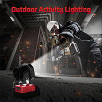 💡 Portable LED Work Light for 18V Battery