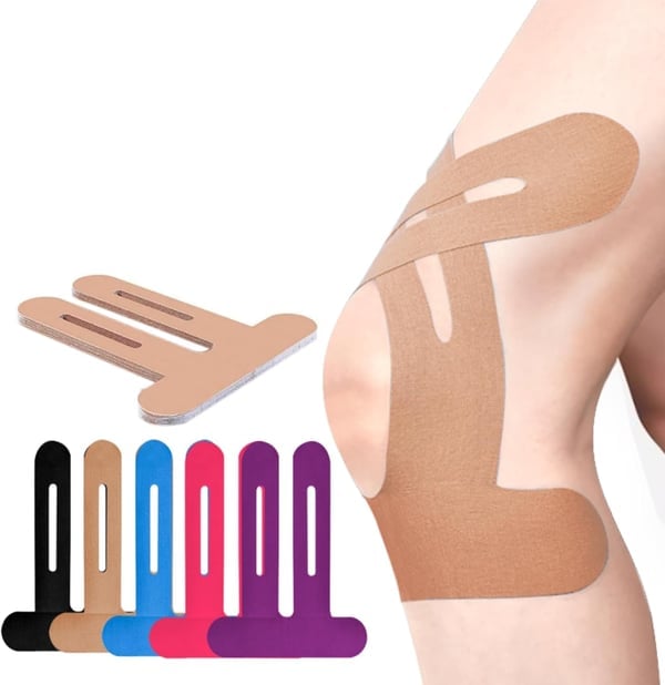 Vorgeschnittenes Kinesiologie-Tape für Knie